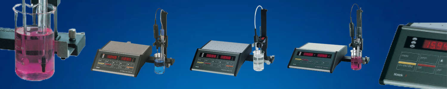 Meter Lab Knick Laboratory Meters 765 pH, 766 pH, 703 Conductivity