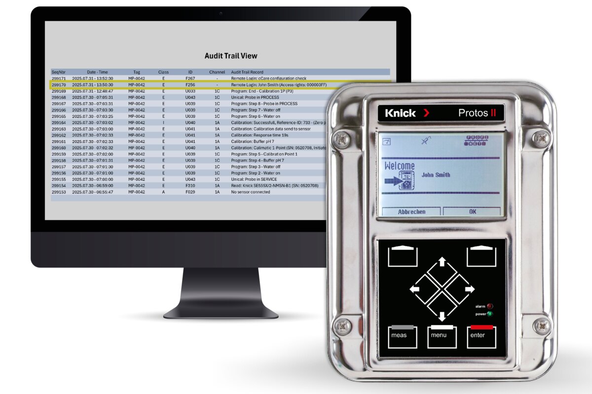 Protos II 4400 Audit Trails: FDA 21 CFR Part 11 Compliance to Field Level, Without Losing Data